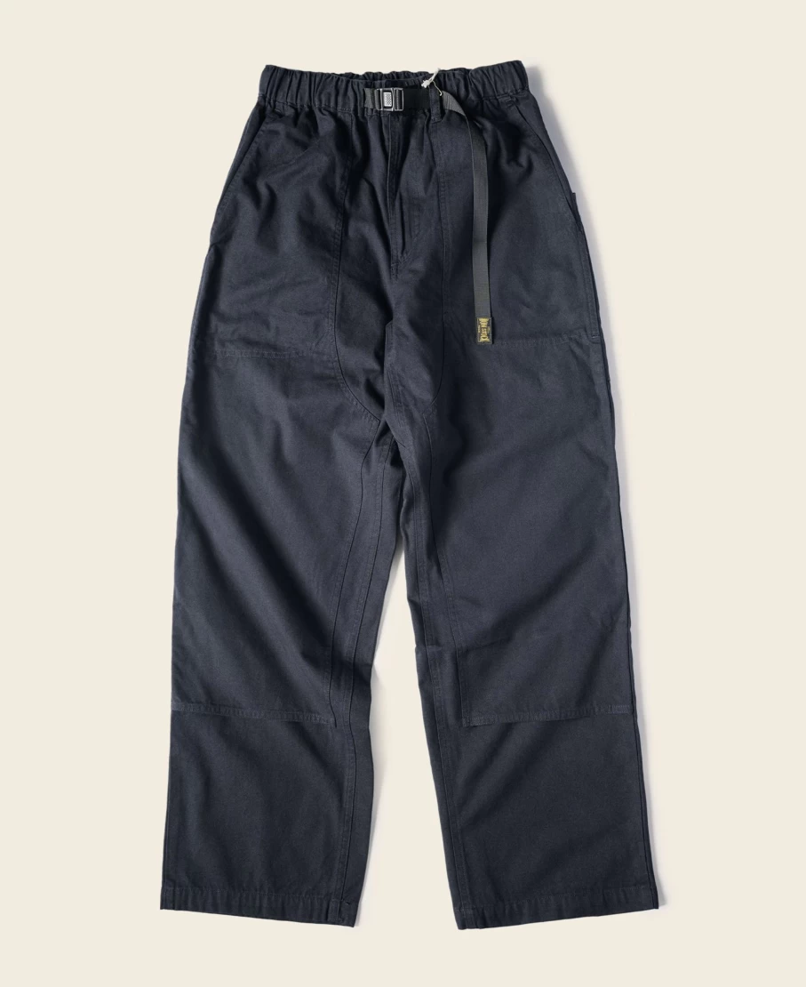 Bronson Men's 10 Oz Navy Cotton Canvas Climbing Pants - Durable Outdoor Hiking Trousers