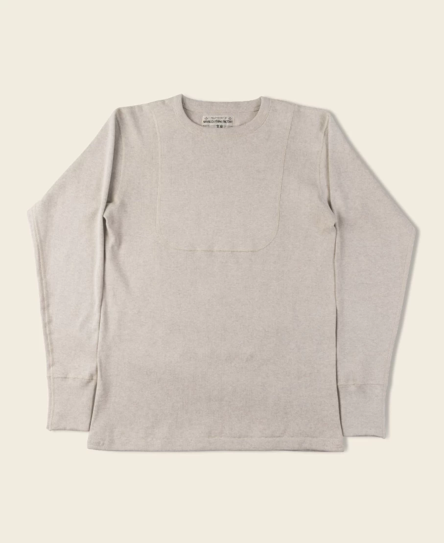 Bronson Men's Apricot N-1 Undershirt - USN Inspired Military Style Crewneck Tee