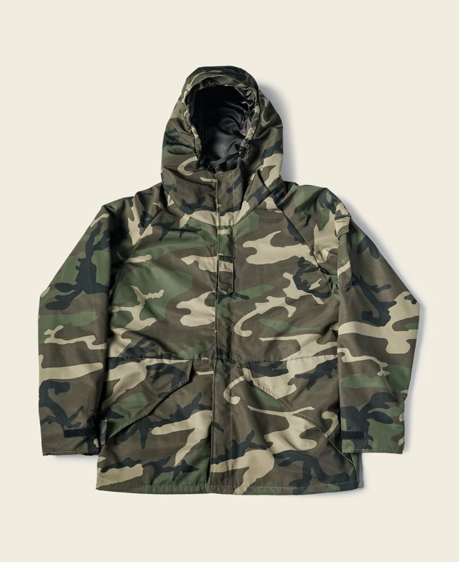 Bronson Men's ECWCS Woodland Camo Parka Jacket Military Style Outerwear