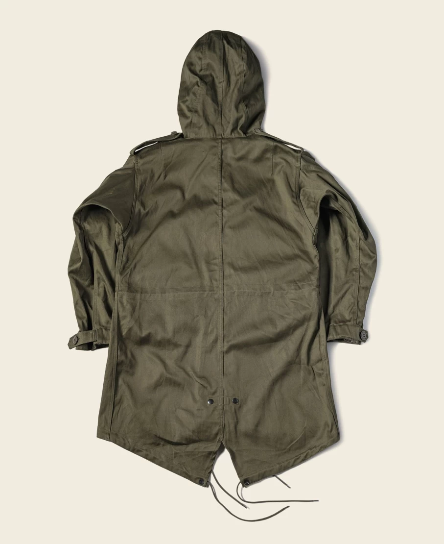 Bronson M-1951 Parka Jacket for Men in OD3 Green - US Army Style Military Outerwear