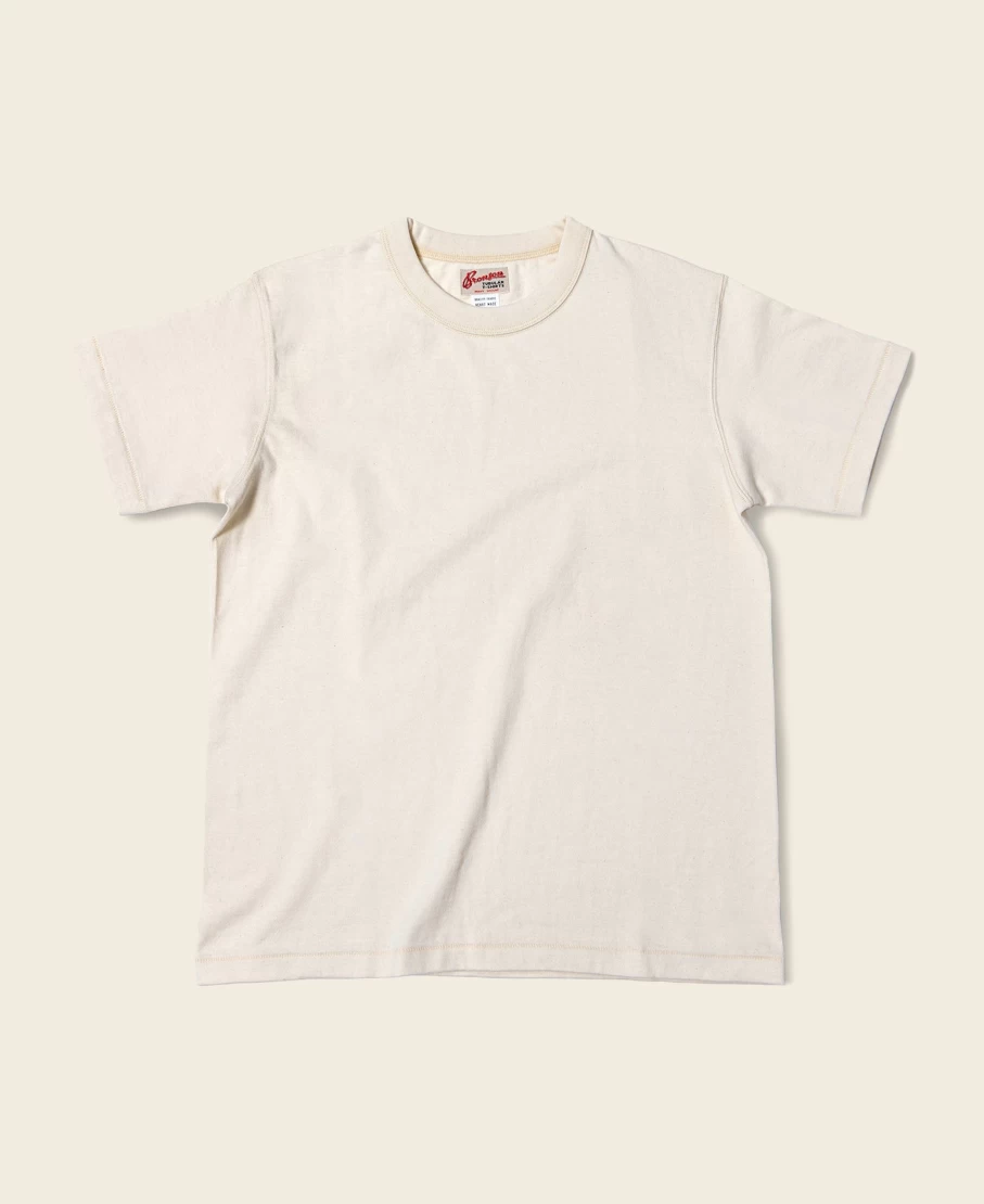 Bronson Men's Apricot Loopwheel Tubular Athletic T-Shirt