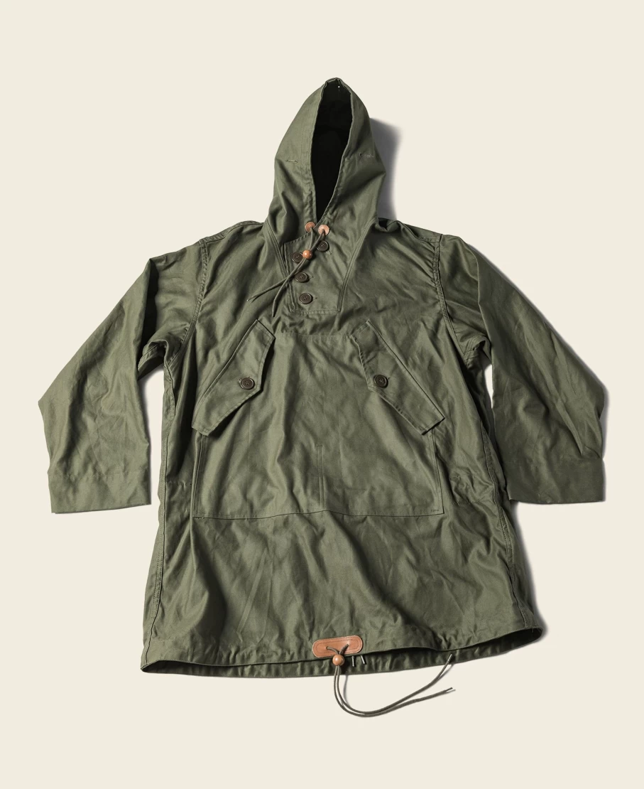 Bronson Men's Olive Cotton Field Parka Jacket O.D. Style