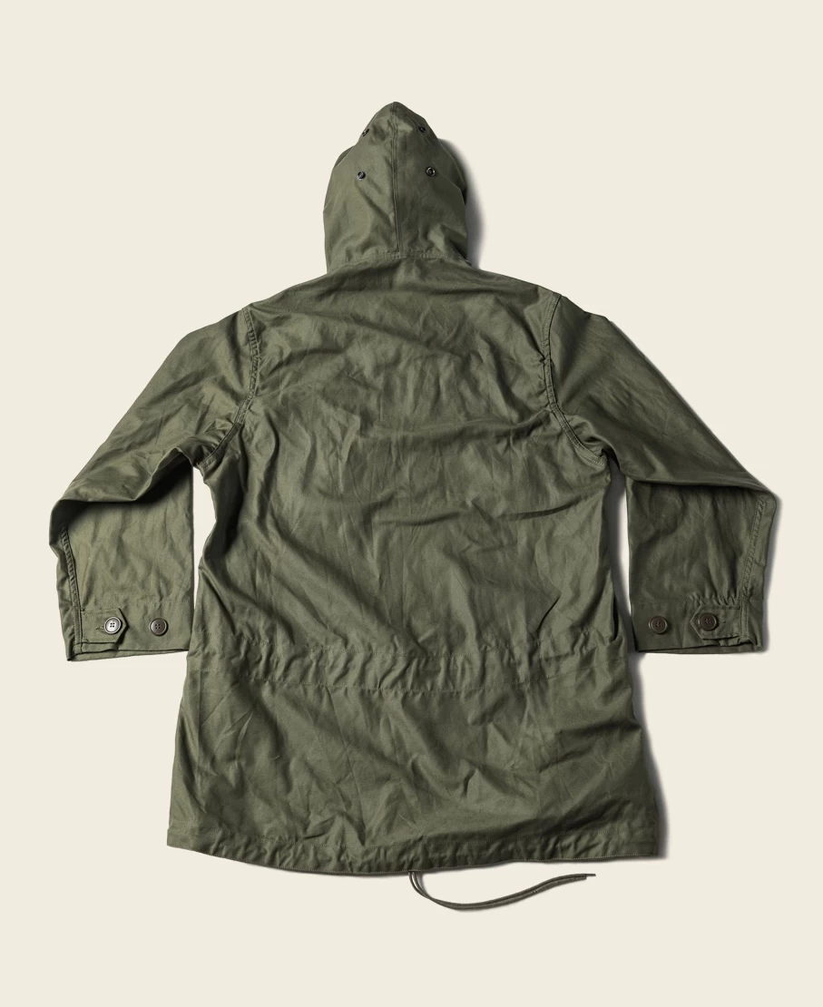 Bronson Men's Olive Cotton Field Parka Jacket O.D. Style