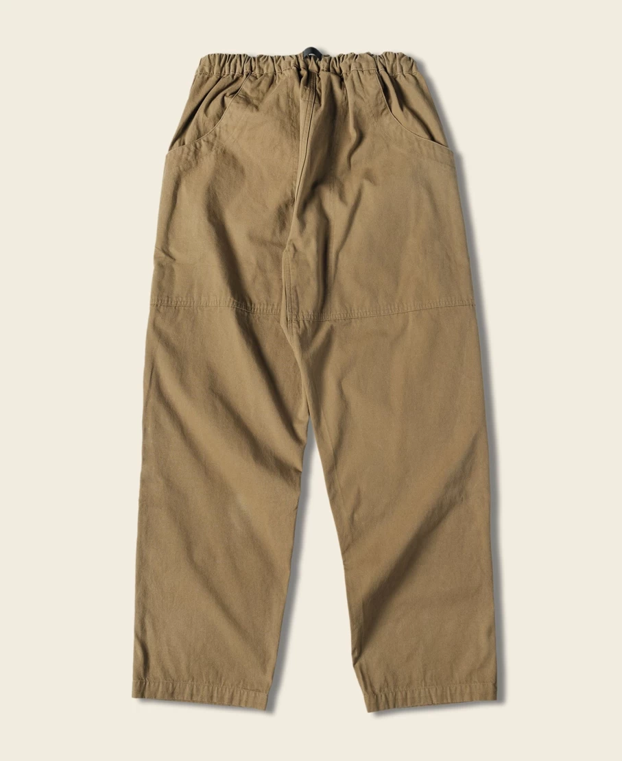 Bronson Men's 10 Oz Khaki Cotton Canvas Climbing Pants - Durable Outdoor Hiking Trousers