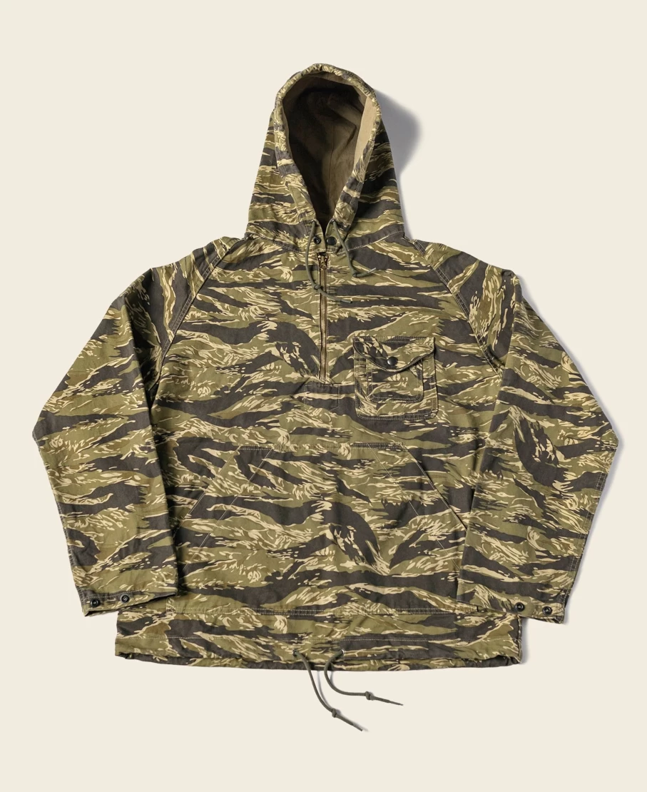 Bronson Men's Golden Tiger Smock Jacket in Camoflage