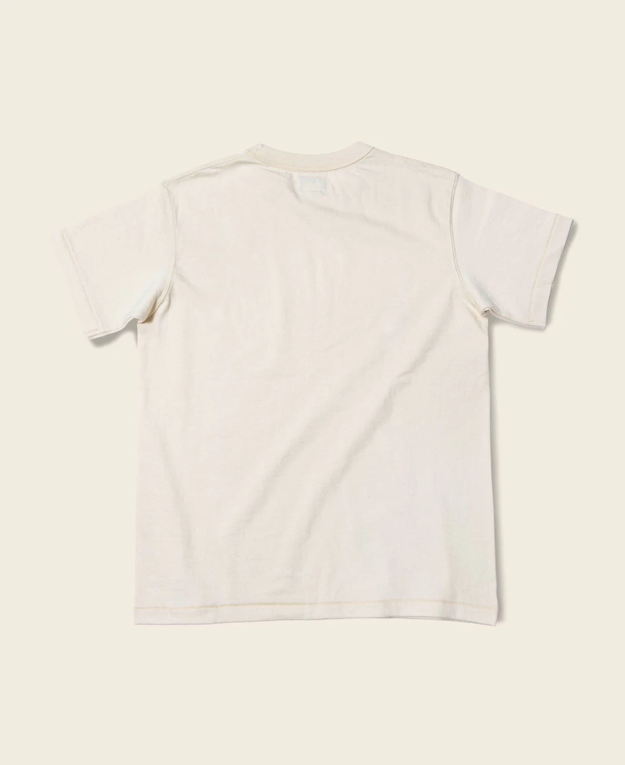 Bronson Men's Apricot Loopwheel Tubular Athletic T-Shirt - Vintage Comfort Fit Tee