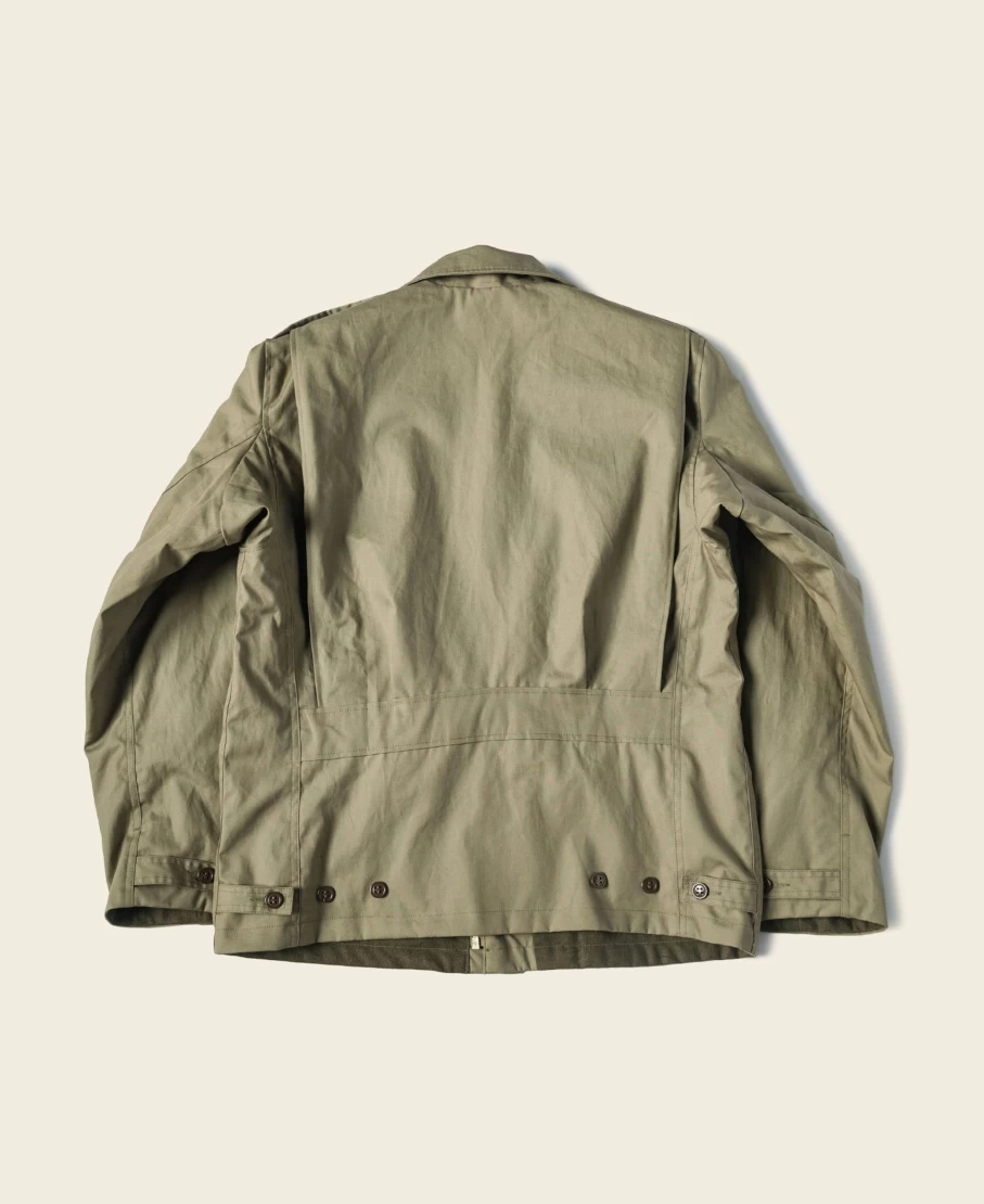 Bronson M-41 Field Jacket for Men in OD3 Green - US Army Style Military Jacket