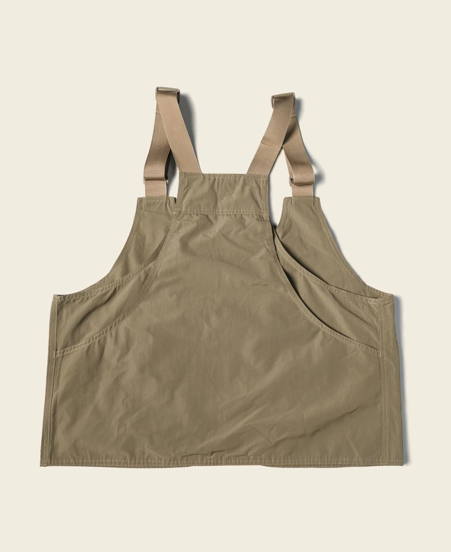 Bronson Men's Khaki Waterproof Nylon Hunting & Camping Vest