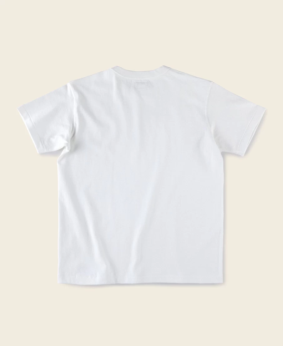 Bronson Men's Loopwheel Tubular Athletic T-Shirt - White