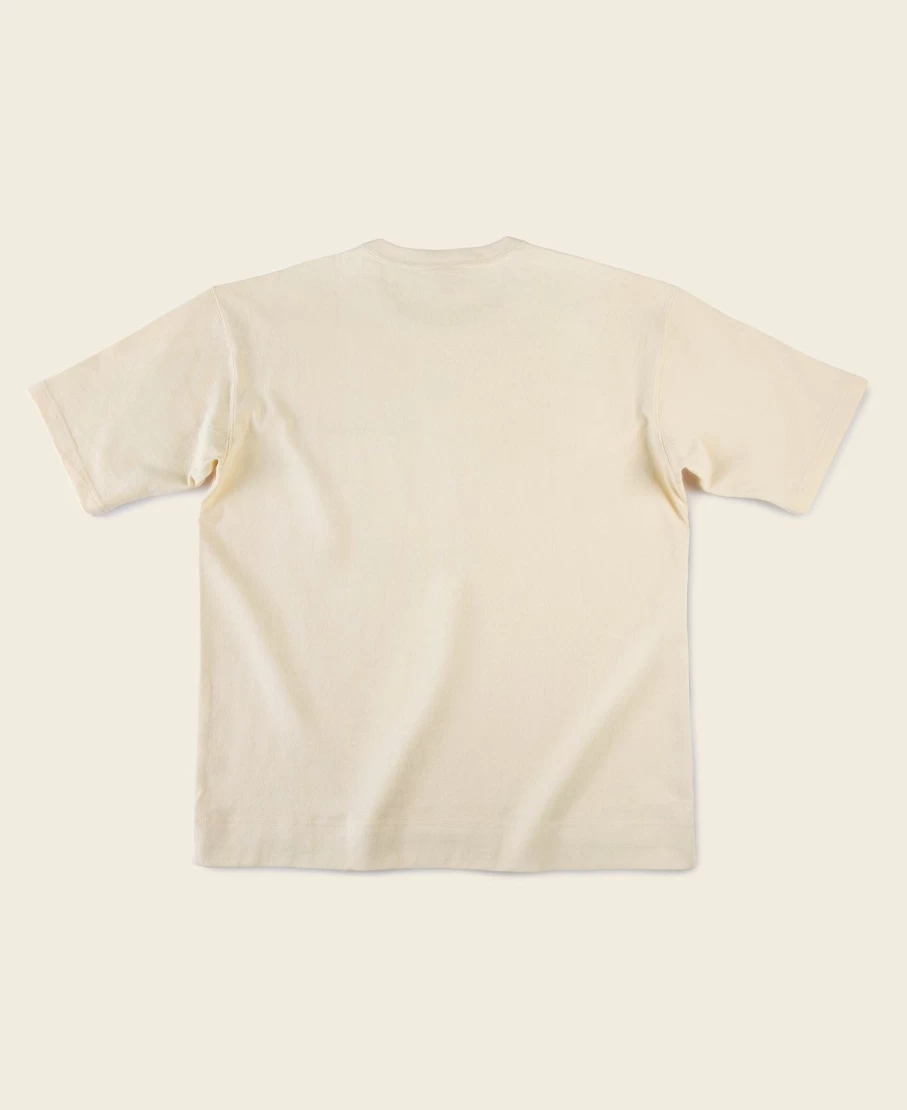 Bronson Men's Apricot Classic Pocket T-Shirt - 9.8 Oz Soft Cotton Tee