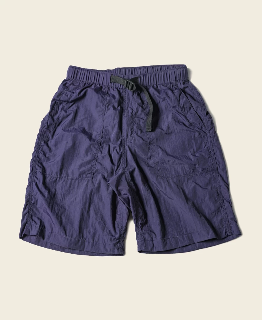 Bronson Men's Purple Nylon Climbing Shorts for Outdoor Adventures