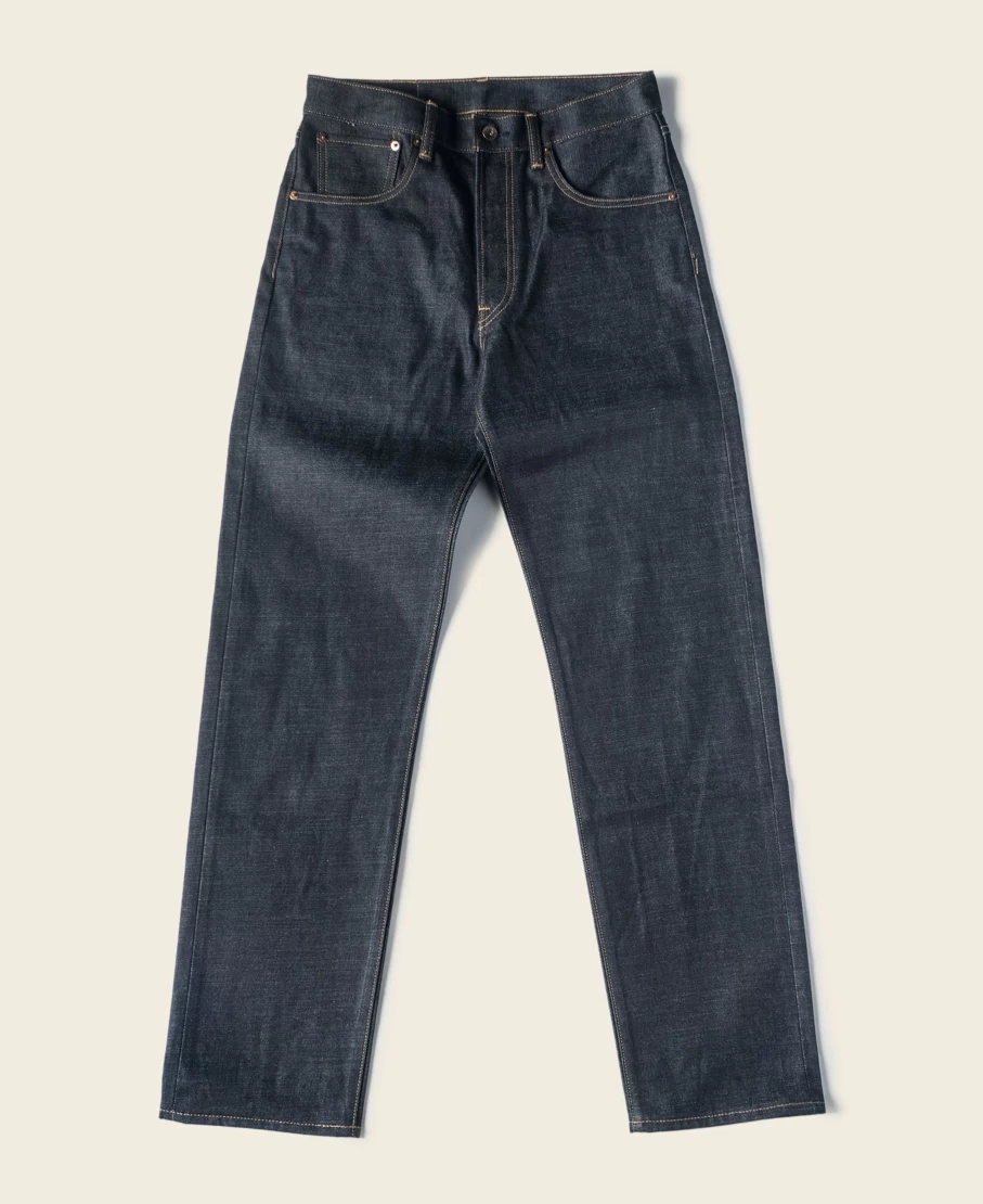 Bronson Men's 1969 Vintage Selvedge Denim Jeans in Indigo - Lot 602
