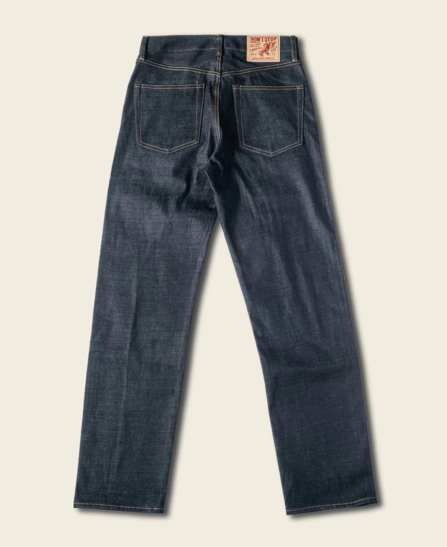 Bronson Men's 1969 Vintage Selvedge Denim Jeans in Indigo - Lot 602