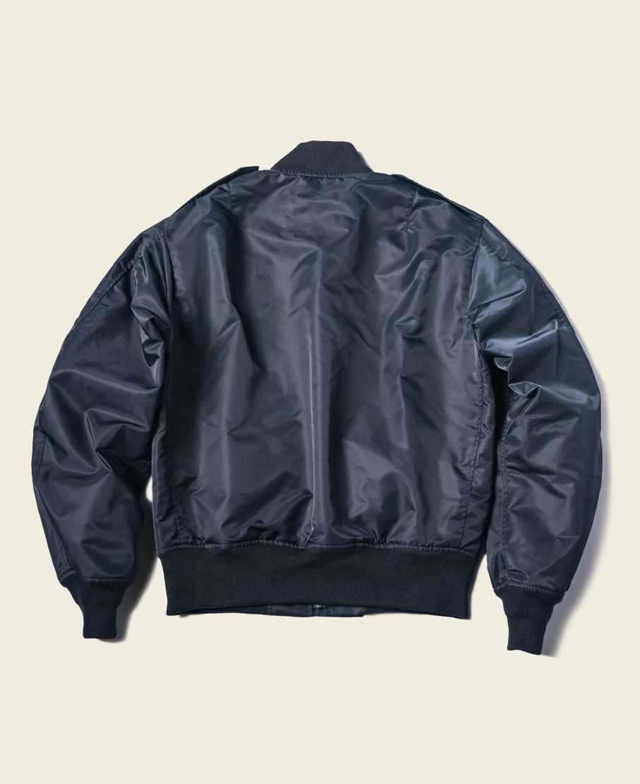 Bronson Men's Navy US Air Force L-2A Flight Jacket Military Vintage Bomber Jacket