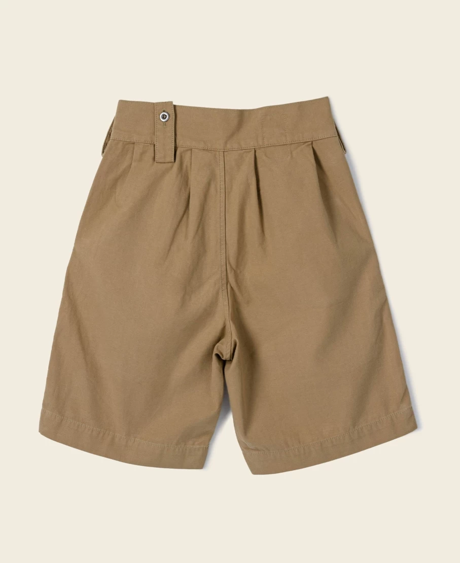Bronson Men's Khaki British Army KD-1941 Vintage Military Shorts
