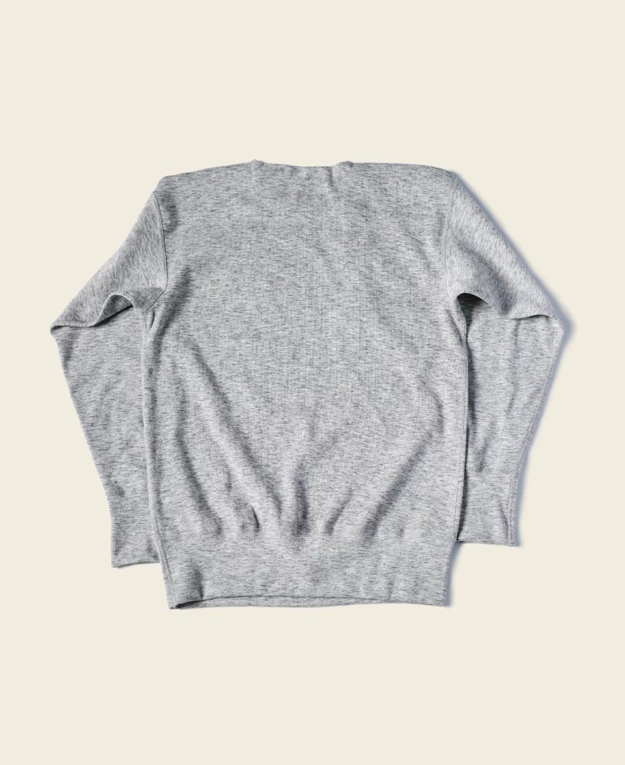 Bronson Men's Gray Henley Shirt - 14 Oz Side Button Casual Top