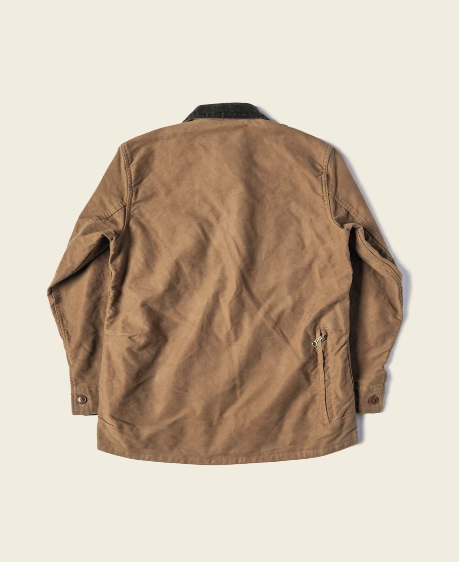 Bronson Men's Earth Yellow Moleskin Warden Jacket - Lot 954