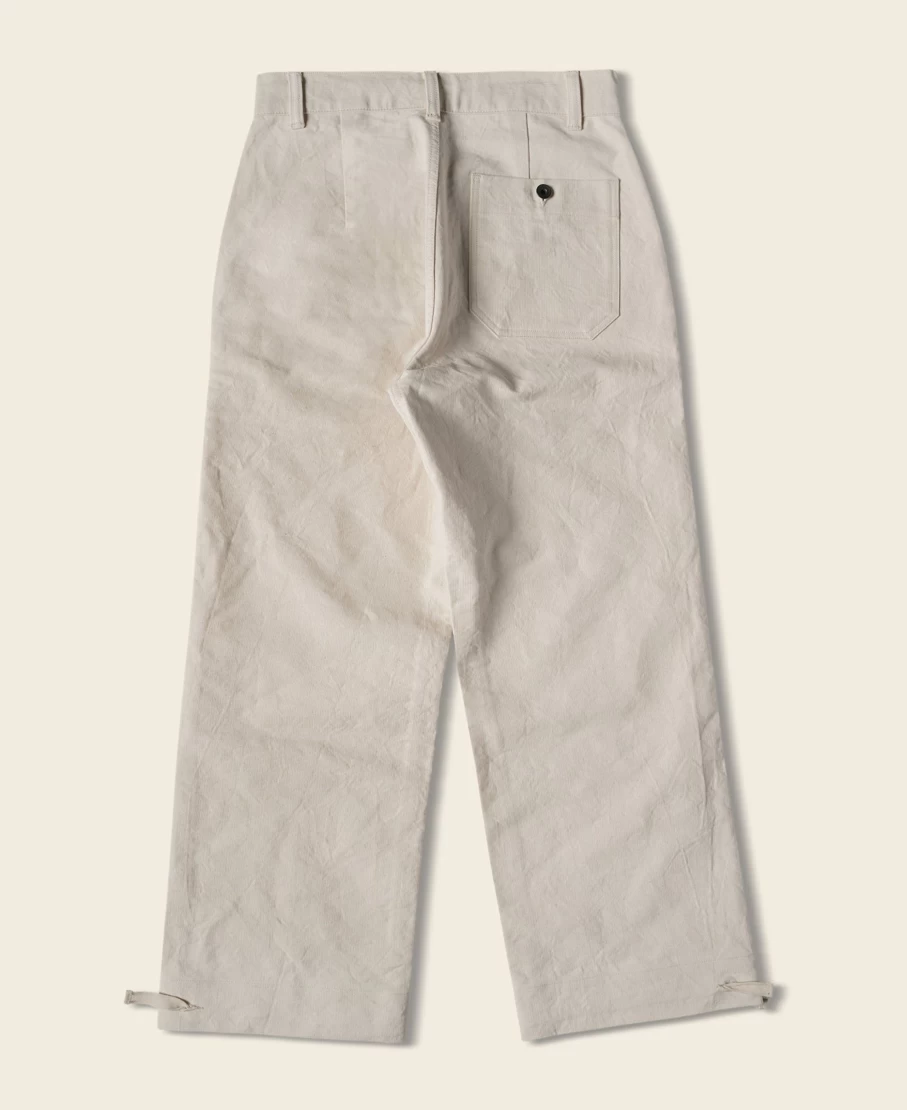Bronson Men's White Experimental Protective Cover Pants for Test Samples