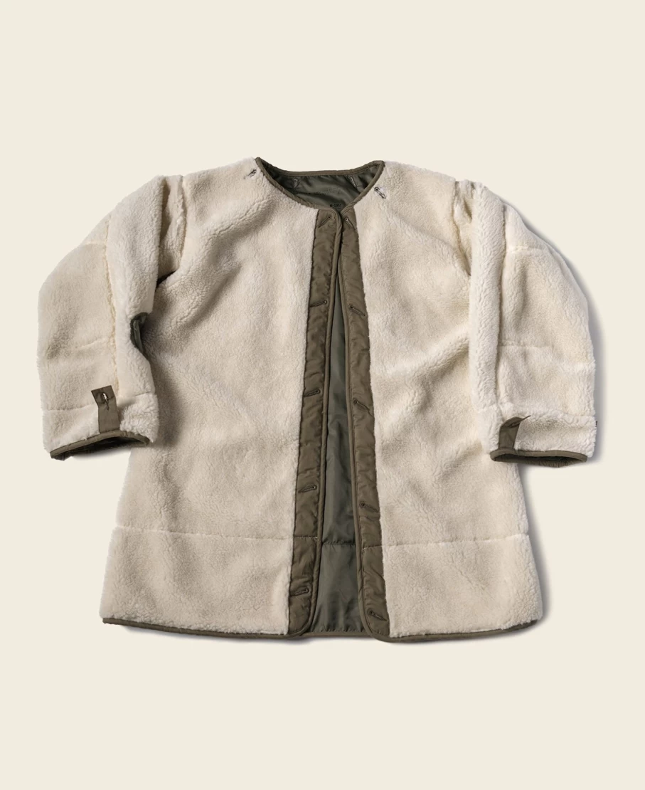 Bronson Men's M-1951 Parka Liner in Apricot - US Army Style Vintage Jacket