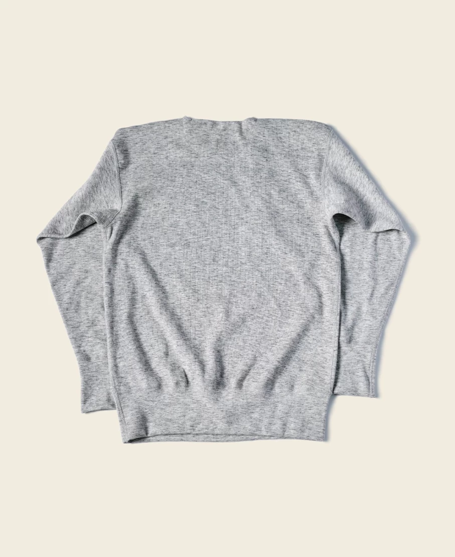Bronson Men's Gray Henley Shirt - 14 Oz Side Button Closure Workwear Top