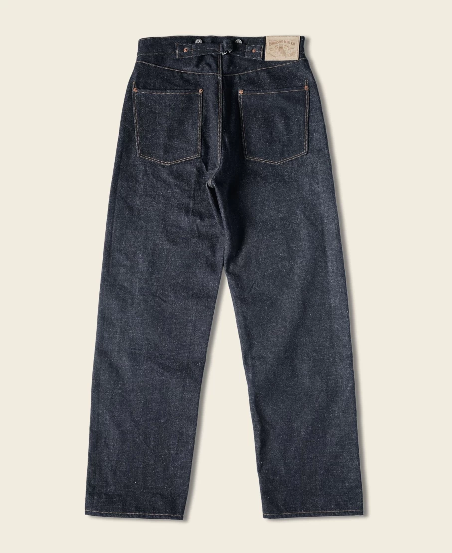Bronson 1910s Selvedge Denim Jeans for Men - 12.5 Oz Indigo Raw Denim - Lot 910
