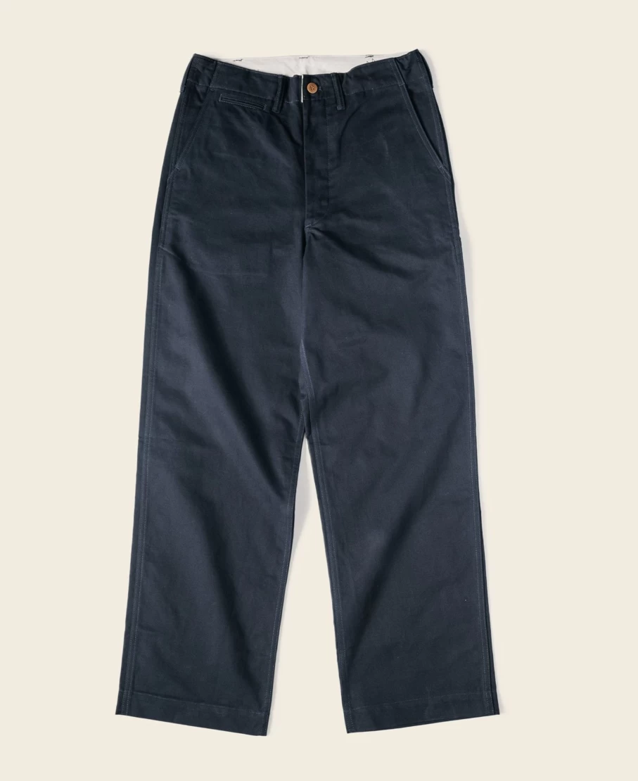 Bronson Men's Navy USMC Officer Trousers - 1944 Military Style Pants