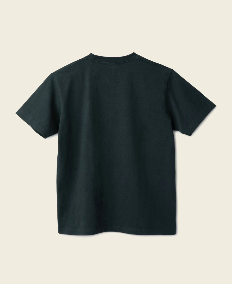 Bronson Men's Vintage Black 9 Oz US Cotton Tubular T-Shirt