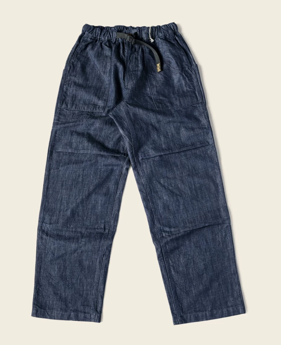 Bronson Men's Denim Blue Loose Fit Climbing Pants for Outdoor Adventure