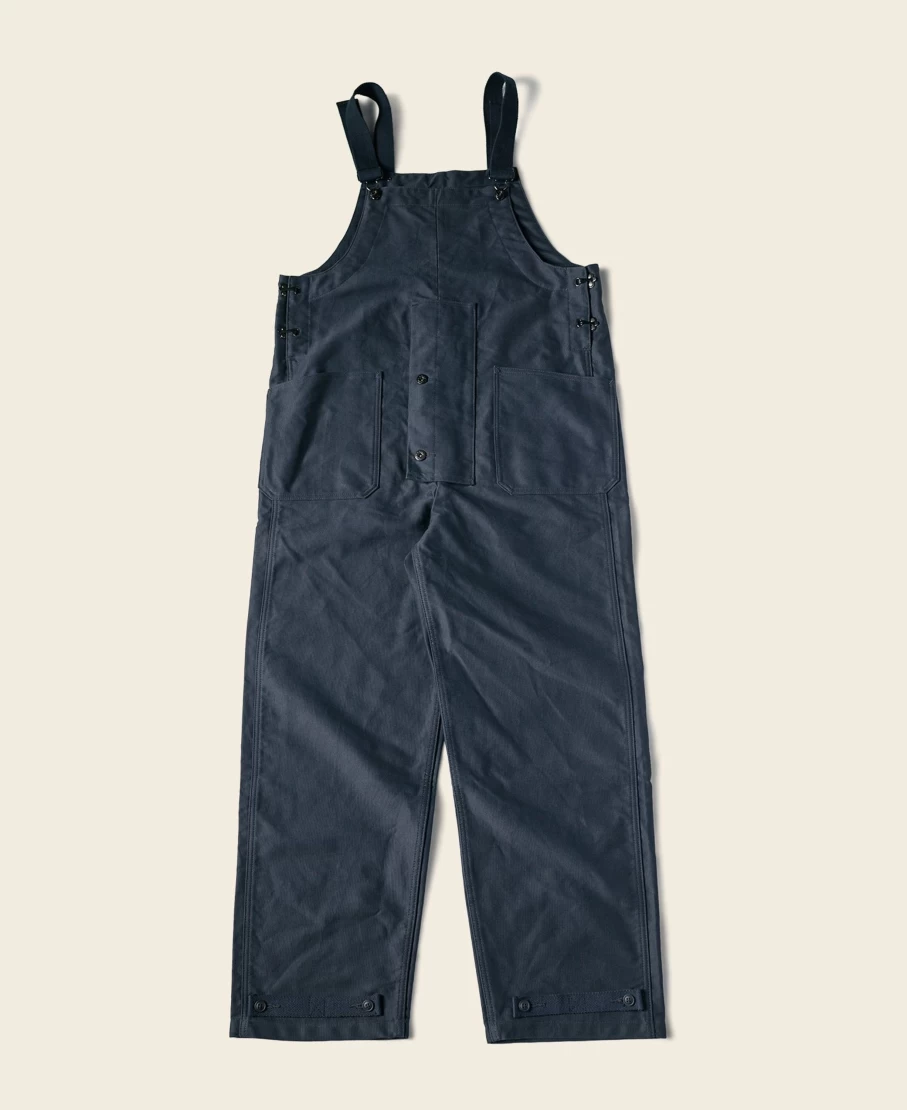 Bronson Men's Navy Deck Overalls - Durable Workwear for Professionals