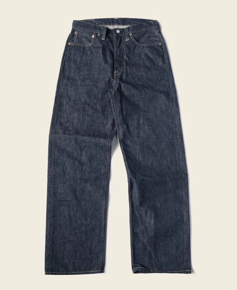 Bronson 1937 Vintage Selvedge Denim Jeans for Men - Indigo Wash Lot 808Xx