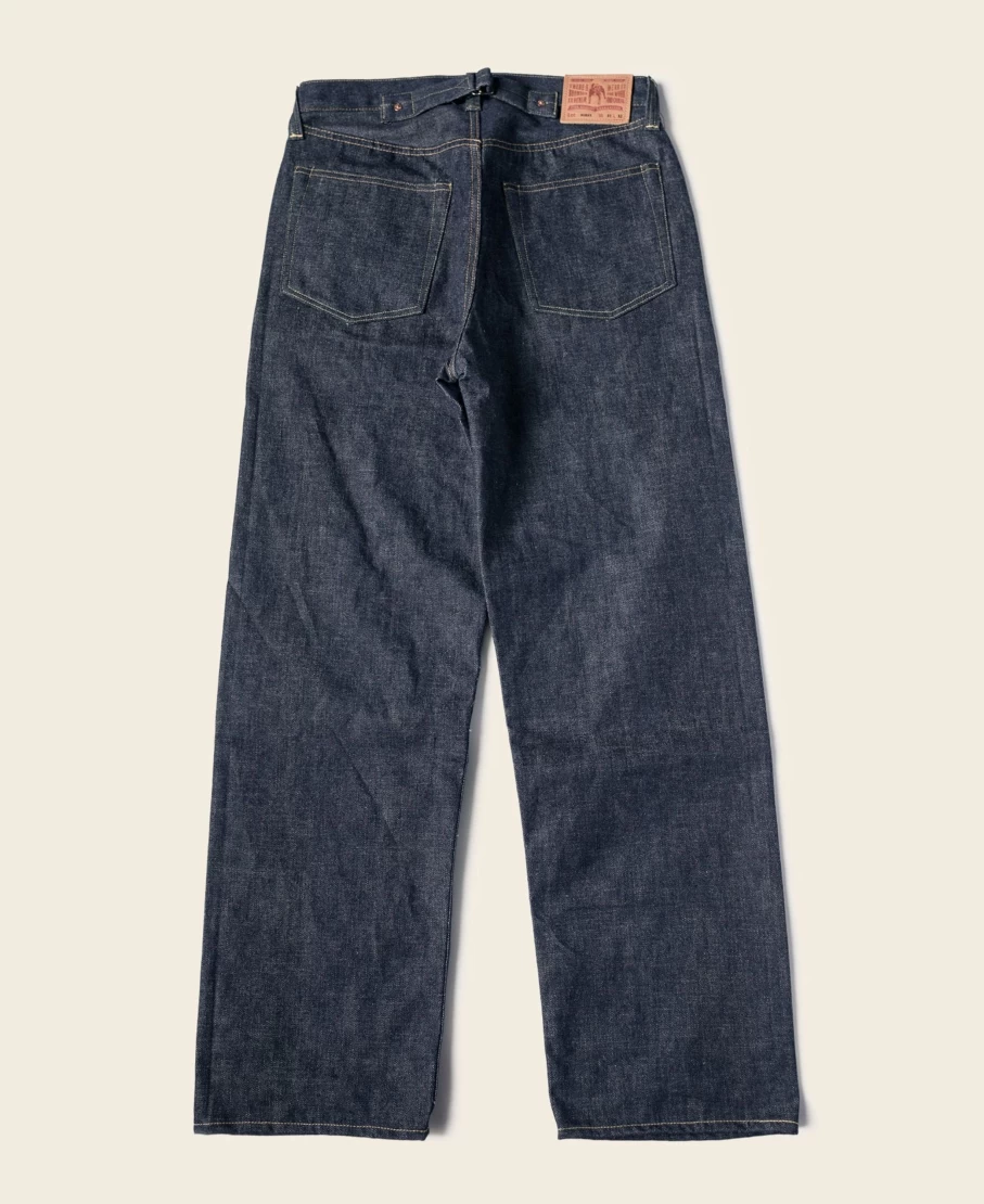 Bronson 1937 Vintage Selvedge Denim Jeans for Men - Indigo Wash Lot 808Xx