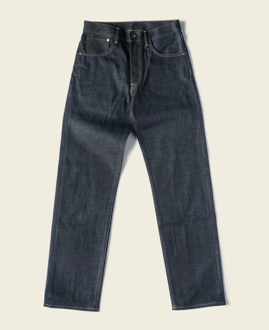 Bronson Men's 1969 Vintage Selvedge Denim Jeans in Indigo - Lot 602