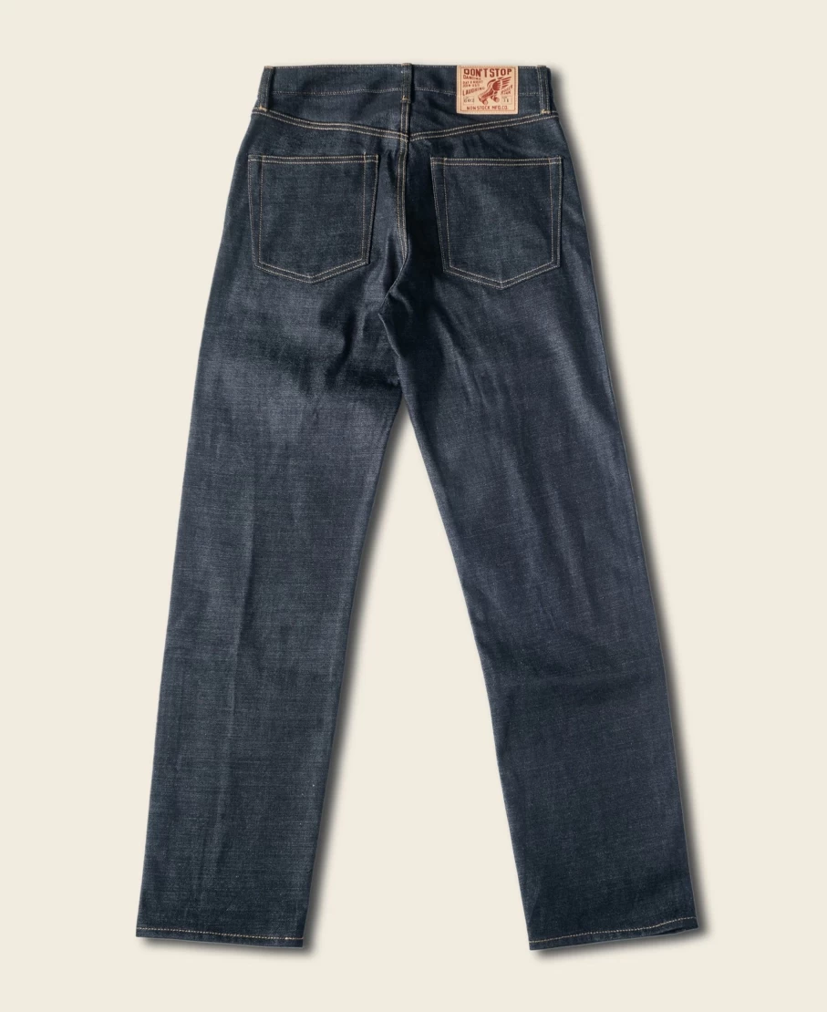 Bronson Men's 1969 Vintage Selvedge Denim Jeans in Indigo - Lot 602