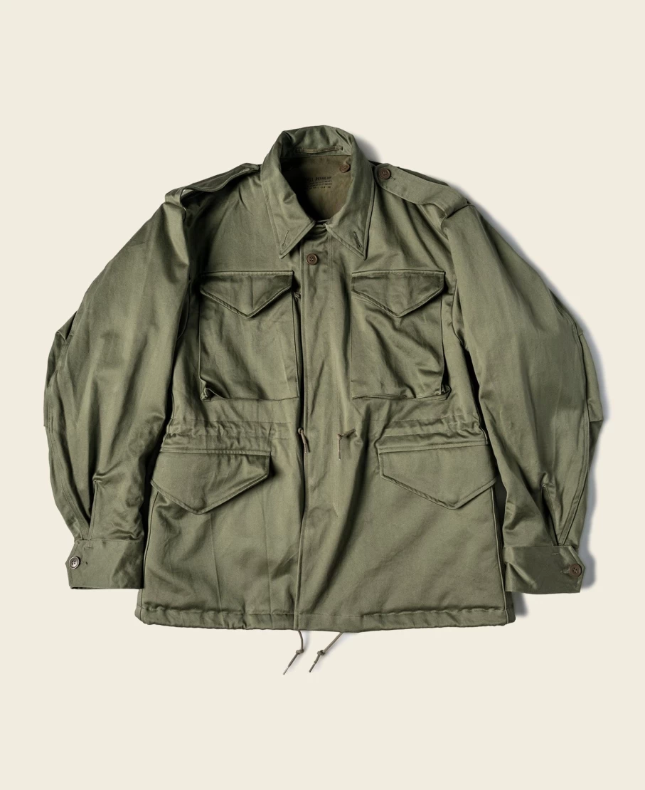 Bronson M-1951 Field Jacket Olive - US Army Vintage Military Jacket for Men